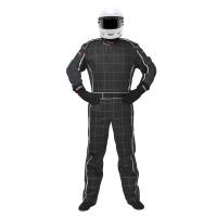 Pyrotect Racing Suits - Pyrotect Ultra-1 Two Layer Nomex® Suit - $669 - Pyrotect - Pyrotect Ultra-1 SFI-5 Nomex Suit - Black - Medium