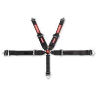 Pyrotect - Pyrotect 5-Point Standard Camlock Harness w/ Bolt Plates - SFI 16.1 - 3" Width - Pull Down Adjust - Black - Image 2