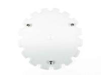 Mud Covers and Components - Mud Covers - Aero Race Wheel - Aero Clear Mud Cover For 13" Wheel