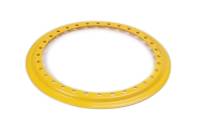 Wheel Components and Accessories - Beadlock Kits and Components - Aero Race Wheel - Aero Outer 15" Beadlock Ring - Yellow