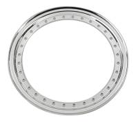 Beadlock Kits and Components - Beadlock Rings - Aero Race Wheel - Aero Outer 15" Beadlock Ring - Chrome