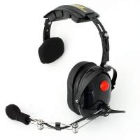 Rugged Radios - Rugged Radios H15 Single Side Headset for 2-Way Radios - Black - Image 1