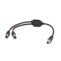 Rugged Radios Intercom Headsets / Helmet 5 Pin Port Splitter Cable