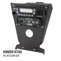 Rugged Radios Multi-Mount For Can-Am X3 (Dash Mount) (Kenwood)