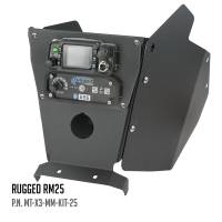 Rugged Radios Multi-Mount For Can-Am X3 With Side Panels (Dash Mount) (25WP)