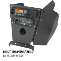 Rugged Radios Multi-Mount For Can-Am X3 With Side Panels (Dash Mount) (ICOM)