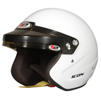 END OF SEASON AUTUMN SALE! - Helmet Autumn Sale - B2 Helmets - B2 Icon Helmet - White - Medium