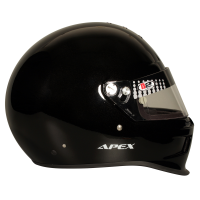 B2 Helmets - B2 Apex Helmet - Metallic Black - Medium - Image 5