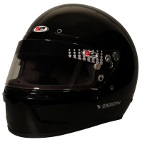 B2 Helmets - B2 Vision EV Helmet - Metallic Black - Large - Image 1
