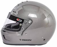 B2 Helmets - B2 Vision EV Helmet - Metallic Silver - Medium - Image 2