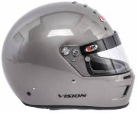 B2 Helmets - B2 Vision EV Helmet - Metallic Silver - Medium - Image 4