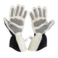 Zamp - Zamp ZR-60 Race Gloves - White - Medium - Image 3