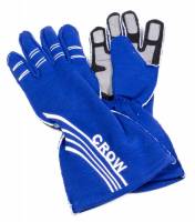 Crow Gloves - Crow All-Star Nomex® Driving Gloves - $72.46 - Crow Enterprizes - Crow All Star Nomex® Driving Gloves SFI-3.5 - Blue - Medium