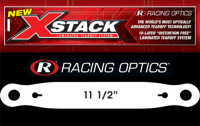 Racing Optics XStack™ Tearoffs - Clear - Fits Simpson Voyager/ Side Pro Elite