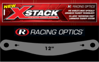 Racing Optics XStack™ Tearoffs - Smoke - Fits Stilo ST5 w/ Large Tabs