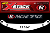 Racing Optics SpeedStack™ 3 Tearoffs - Clear - Pavement - Fits Arai GP-6, GP-6S, GP-6PED w/ Zylon Visor Panel