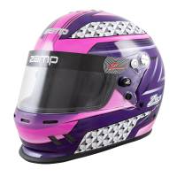 Zamp RZ-37Y Youth Graphic Helmet - Pink/Purple - 54cm