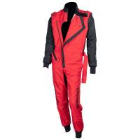 Zamp - Zamp ZK-40 Youth Karting Suit - Red/Black - Youth Medium - Image 2