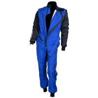 Zamp - Zamp ZK-40 Youth Karting Suit - Blue/Black - Youth X-Large - Image 2