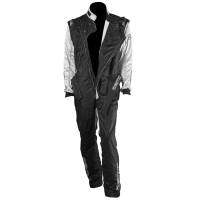 Zamp - Zamp ZR-40 Youth Race Suit - Black/Gray - Youth Large - Image 2