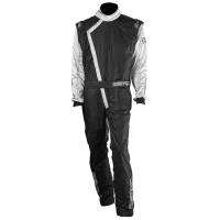 Zamp ZR-40 Youth Race Suit - Black/Gray - Youth Small