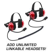 Rugged Radios - Rugged Radios H80 Double Talk "Linkable Intercom" Dual Headset Kit - Image 1