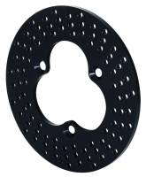 Brake Systems And Components - Disc Brake Rotors - Wilwood Engineering - Wilwood Drilled Aluminum Brake Rotor - 10.200" OD - 0.313" Thick - 3 x 5.00" Bolt Pattern - Black