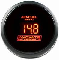 Gauges & Data Acquisition - Individual Gauges - Innovate Motorsports - Innovate Motorsports DB Wideband Digital Air-Fuel Ratio Gauge - 8:1-18:1 AFR - 2-1/16" Diameter - Black Face / Red LED
