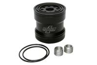 System 1 Canister Oil Filter - Screw-On - 3-3/4" Tall - 1-12" Thread - 45 Micron Element - Black - Universal
