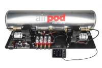 RideTech RidePro E5 Air Compressor - 5 Gallon - Digital 4 Corner Gauge - Platform Mounted