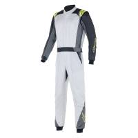 Alpinestars Atom FIA Suit - Silver /Anthracite/Yellow Fluo - Size 54