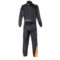 Alpinestars - Alpinestars Atom SFI Graphic Bootcut Suit - Black/Anthracite/Orange Fluo - Size 44 - Image 2