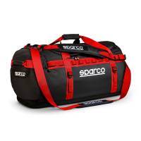 Crew Apparel & Collectibles - Gear Bags - Sparco - Sparco Dakar Large Duffle Bag - Black/Red