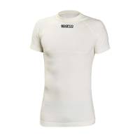 Sparco Racing Suits - Sparco Fire Retardant Underwear - Sparco - Sparco RW-4 T-Shirt - White - Size Medium