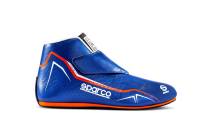 Sparco Racing Shoes - Sparco Prime T Shoe (MY2022) - $449 - Sparco - Sparco Prime T Shoe - Navy/Orange - Size: Euro 39 / US: 5-5.5