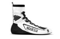 Safety Equipment - Sparco - Sparco X-Light+ Shoe - White/Black - Size: Euro 43 / US: 9-9.5
