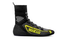 Safety Equipment - Sparco - Sparco X-Light+ Shoe - Black/Yellow - Size: Euro 42 / US: 8-8.5