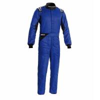 Sparco Sprint Boot Cut Suit - Navy/White - Size: Euro 66 / US: XX-Large+