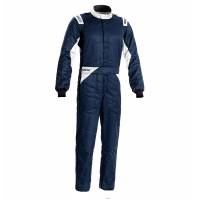 Sparco - Sparco Sprint Boot Cut Suit - Blue/Black - Size: Euro 50 / US: Small/Medium - Image 1