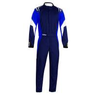 Sparco Competition Boot Cut Suit - Navy/Blue - Size: Euro 60 / US: X-Large