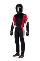 Sparco - Sparco Competition Suit - Black/Red - Size: Euro 48 / US: Small - Image 2