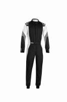 Sparco Competition Suit - Black/Grey - Size: Euro 48 / US: Small