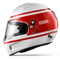 Sparco - Sparco Air Pro 1977 Helmet - White/Red Graphic - Size Large - Image 3