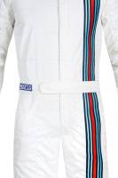 Sparco - Sparco Vintage Suit - White - Size: Euro 48 / US: Small - Image 5
