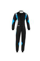 Sparco - Sparco Superleggera Suit - Black/Blue - Size: Euro 48 / US: Small - Image 1