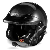 Shop All Open Face Helmets - Sparco RJ-i Carbon Helmets - $1749 - Sparco - Sparco RJ-i Carbon Helmet - Black Interior - Size Medium/Large