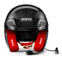 Sparco - Sparco RJ-i Carbon Helmet - Red Interior - Size Small - Image 2