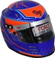 G-Force Racing Gear - G-Force Rookie Graphic Helmet - Blue Graphic - Image 4