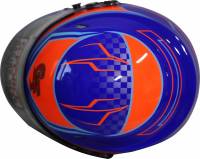 G-Force Racing Gear - G-Force Rookie Graphic Helmet - Blue Graphic - Image 9
