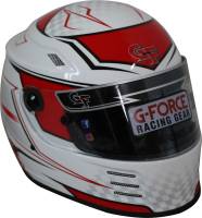 G-Force Racing Gear - G-Force Rookie Graphic Helmet - Red Graphic - Image 4